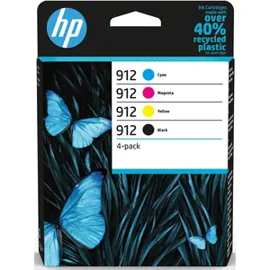 HP, Cartouche d'impression, 912, CMYK Original, Cartouche d'encre (CMJ... pas cher