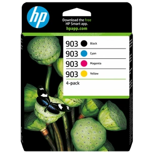 HP 903 - Pack de 4 - noir, jaune, cyan, magenta - original - Officejet... pas cher