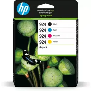 HP 924 Pack de 4 Cartouches d'encre authentiques CMJN - Neuf