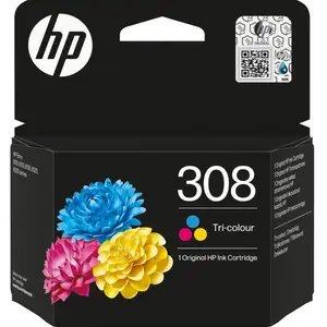Cartouche D’encre Trois Couleurs Hp 308 Authentique pas cher