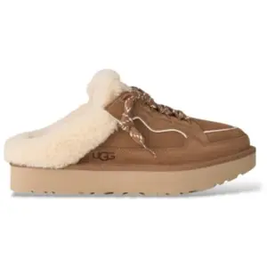 UGG Lowmel Mule pour femme, châtaigne, pointure 5 pas cher