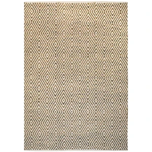 Novatrend Tapis design en coton beige 120x170 cm pas cher