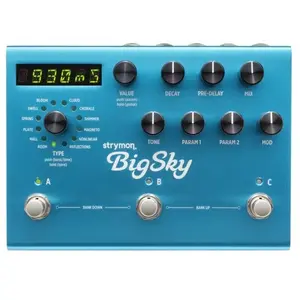Strymon Big Sky - Réverbe guitare
