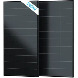 PANNEAU SOLAIRE E-SSENTIAL FLAT Panneau solaire monocristallin haut rendement, profil plat aérodynamique, pré-câblé pour une installation rapide et durable. Inovtech - 179