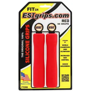 Comparateur de prix : Poignées ergonomiques ESI Fit CR Femme rot pour VTT en silicone