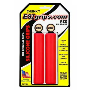 Comparateur de prix : ESI Grips ESI_CHUNKYRR Paire de Poignées en Silicone pour Cintre VTT