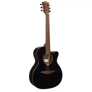 Lâg Tramontane T118Ace-Blk Auditorium Ctw BlackVendu parwoodbrass