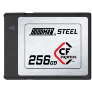 Hoodman CFexpress CFEX256 1700/1400 Mo/s (Type B) carte mémoire pas cher