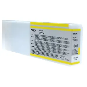 Epson T5914 - 700 ml - jaune - original - cartouche d'encre - pour Stylus Pro 11880, Pro 11880 AGFA, Pro 11880 XeroxVendu parfnac