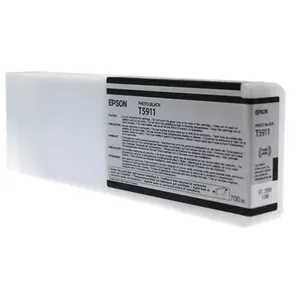 Epson T5911 - 700 ml - photo noire - original - cartouche d'encre - pour Stylus Pro 11880, Pro 11880 AGFA, Pro 11880 XeroxVendu parfnac