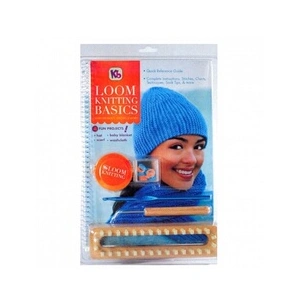 KB Kit débutant Loom - Knitting Board(...) - Marron pas cher