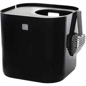 Maison de toilette Modkat noir - pour chatVendu parzooplus