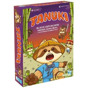 Asmodee Tanuki - Le jeu de stratégie pour créer le plus beau jardin - Neuf pas cher