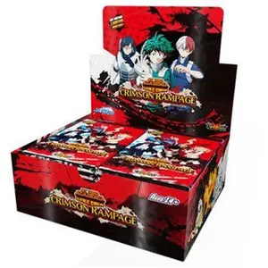 Comparateur de prix : Jasco DISPLAY DE 24 BOOSTERS MY HERO ACADEMIA SERIES 2 CRIMSON RAMPAGE / CARTE ANGLAISE