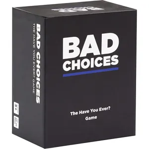 Comparateur de prix : Jeu de société Bad Choices  - Dyce Games Jeu de société  - DYE-8000 