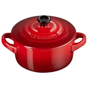 Comparateur de prix : Le Creuset Mini-Cocotte Ronde en Céramique, 250 ml, Céramique, Cerise, 71901100600100