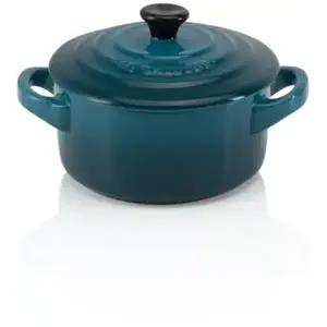 Mini cocotte LE CREUSET CERAMIQUE DEEP TEAL 10 cmVendu paramazon