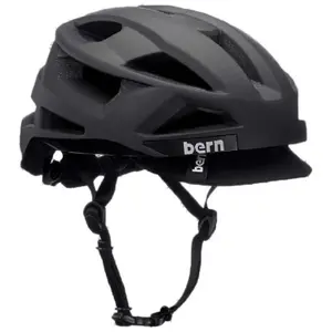 Casque vélo avec visière pavé Bern FL-1 Noir S BM10Z19MBKV1 pas cher