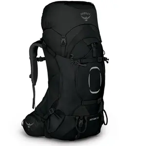 Comparateur de prix : Osprey - Aether 55 - Sac à dos de trekking taille 55 l - S/M, noir
