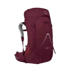 Comparateur de prix : Osprey - Women's Aura AG LT 65 - Sac à dos de trekking taille 62 l - XS/S, rouge
