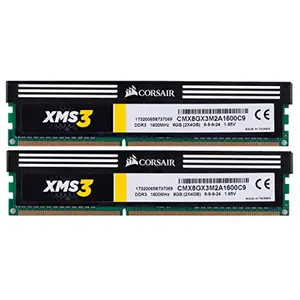 Corsair 8Go 1600MHz DDR3 CL9 XMS3 pas cher