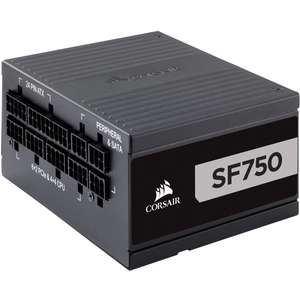 Corsair SF750, SF Series, 750 Watt, Modulaire Complet, 80 Plus Platinum Alimentation - Noir (EU) pas cher