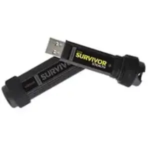 Clé USB Corsair Flash Survivor Stealth v2 64 Go - Noir - USB 3.2 pas cher