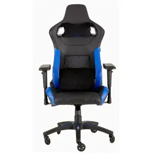 CORSAIR Siège Gaming T1 RACE - Noir / Bleu - (CF-9010014-WW)Vendu parkaufland