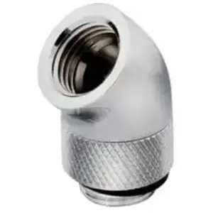 Corsair Hydro X Series 45° Rotatif Pack 2 Adaptateurs Chrome pas cher