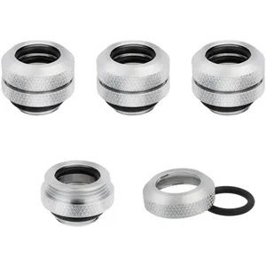 Corsair Hydro X Series XF Hardline 12mm OD Pack de 4 ChromeVendu parpixmania
