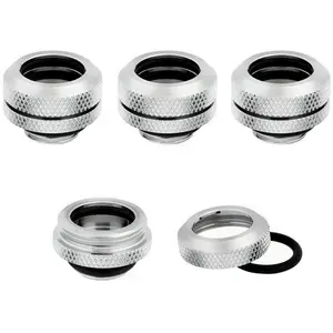 Comparateur de prix : Corsair Connecteur 14 mm Hydro X Series XF Rigide Pack 4 Unités Chrome