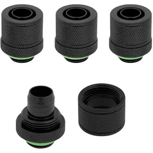 Corsair Hydro X Series XF Compression 10/13 mm ID/OD Pack de 4 Noir pas cher