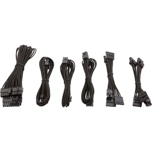 Corsair premium sleeved sf kabel-set - schwarz pas cher