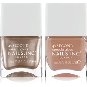 Nails Inc. 45 Second Mocha Mousse kit de vernis à ongles pas cher