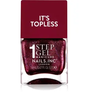 Nails Inc. It s Topless vernis à ongles gel pour un effet longue tenue... pas cher