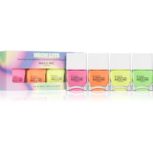 Nails Inc. Neon Lite Nail Polish Set kit de vernis à ongles