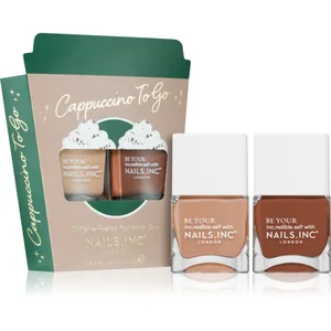 Nails Inc. Cappuccino To Go kit de vernis à ongles