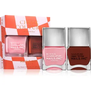 Nails Inc. Check Couture kit de vernis à ongles