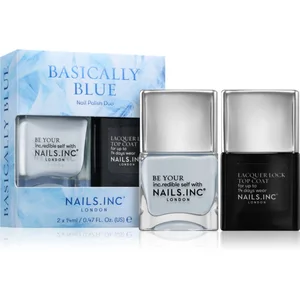 Nails Inc. Basically Blue kit de vernis à ongles