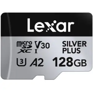 Comparateur de prix : Lexar Professional SILVER PLUS 128 Go MicroSDXC UHS-I