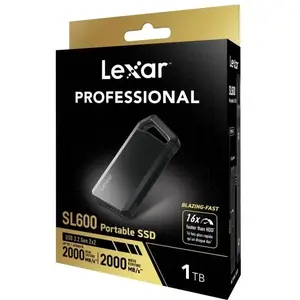 SSD externe - LEXAR - SL600 - 1 To, rapide et durable pas cher