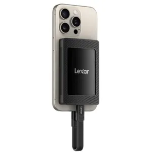 Comparateur de prix : Disque SSD Externe Lexar SL500 avec étui magnétique 1 To Noir