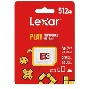 Lexar MICROSDXC 512GO PLAY SPECIAL GAMING 205MO/SEC pas cher