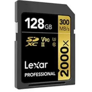 Comparateur de prix : Lexar Professional 2000x 128 Go SDXC UHS-II Classe 10