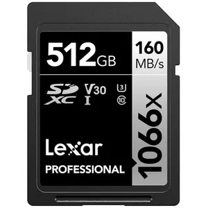 Comparateur de prix : Lexar Professional 1066x 512 Go SDXC UHS-I Classe 10