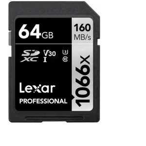 Lexar Professional 1066x 64 Go SDXC UHS-I Classe 10 pas cher