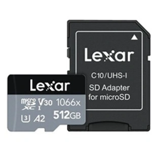 Lexar Professional 1066x 512 Go MicroSDXC UHS-I Classe 10Vendu parfnac
