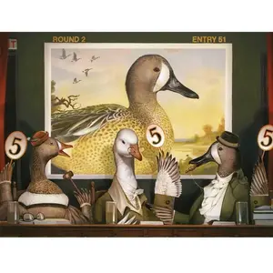 Puzzle 1000 pièces : Juges de canards