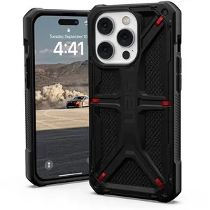 Urban Armor Gear Coque pour iPhone 14 Pro Plastique Kevlar Noir UAG pas cher