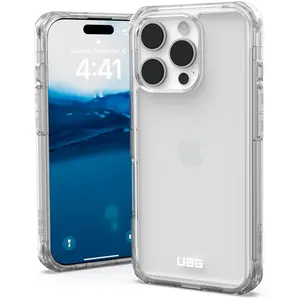 Comparateur de prix : Urban Armor Gear Coque pour iPhone 16 Pro Plyo en TPU Antichocs Transparent